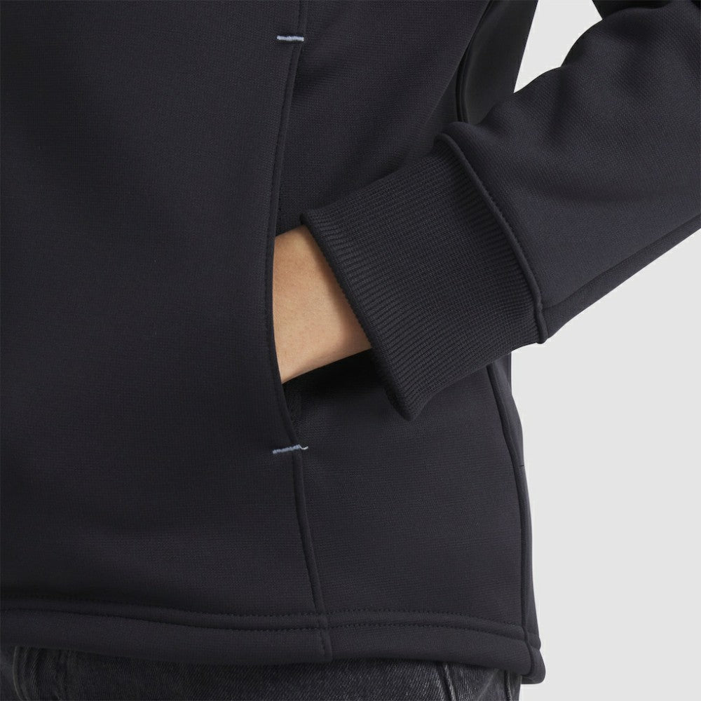 Los Angeles Kings Fanatics Women's Authentic Pro Rink Raglan Full-Zip Hoodie - Black - NHL
