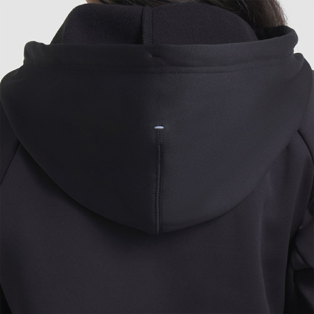 Los Angeles Kings Fanatics Women's Authentic Pro Rink Raglan Full-Zip Hoodie - Black - NHL