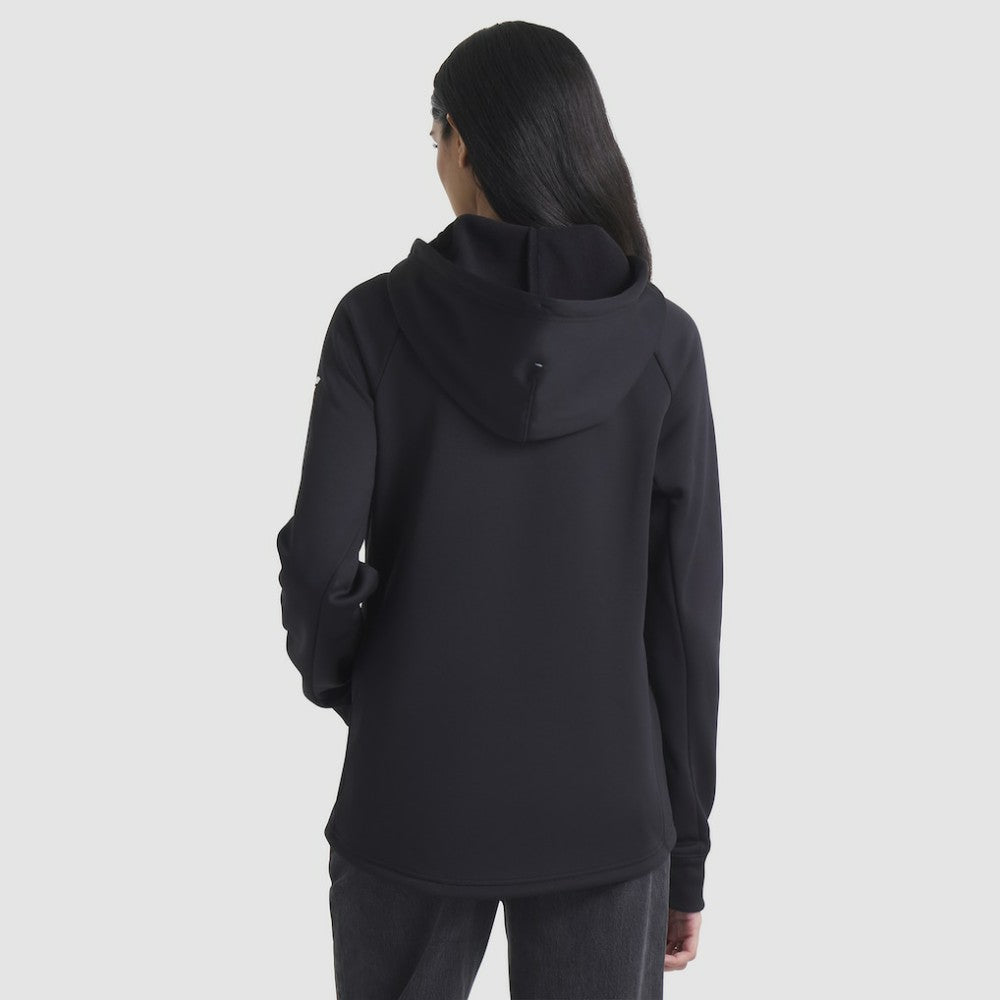 Los Angeles Kings Fanatics Women's Authentic Pro Rink Raglan Full-Zip Hoodie - Black - NHL