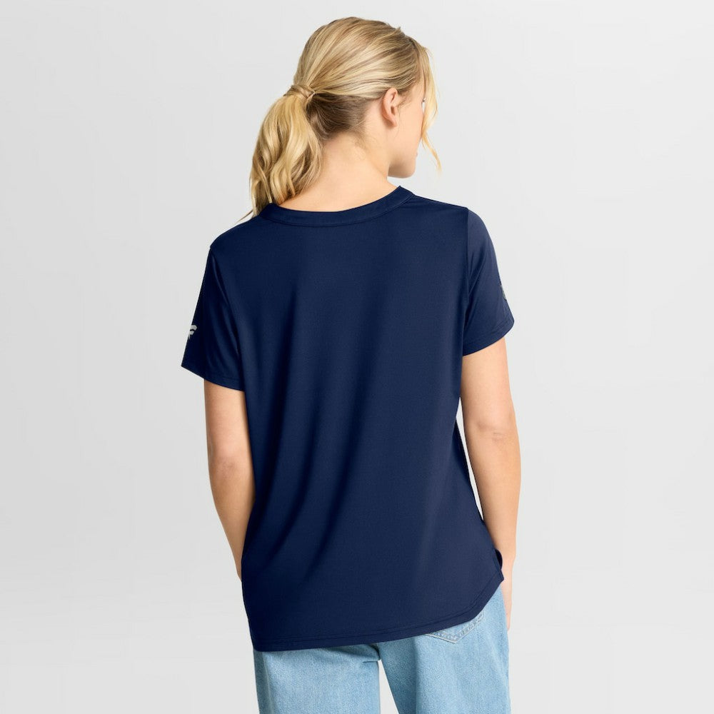 New York Rangers Fanatics Women's Authentic Pro Rink Tech T-Shirt - Navy - NHL