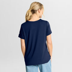 New York Rangers Fanatics Women's Authentic Pro Rink Tech T-Shirt - Navy - NHL