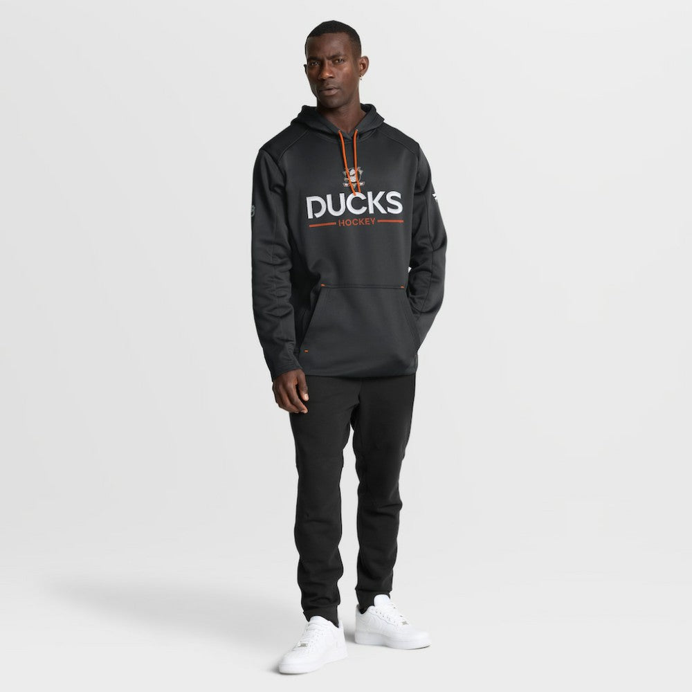 Anaheim Ducks Fanatics Authentic Pro Rink Hoodie - Black - NHL