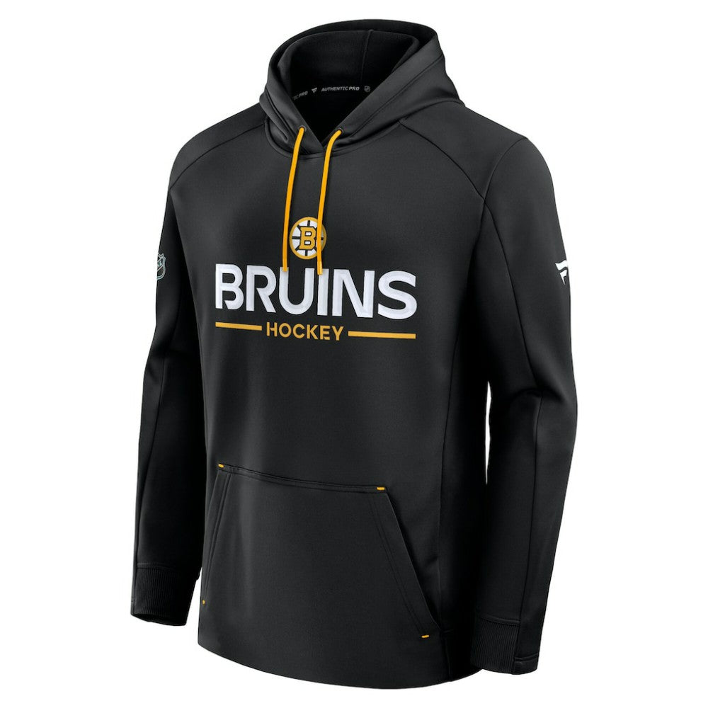 Boston Bruins Fanatics Authentic Pro Rink Hoodie - Black - NHL