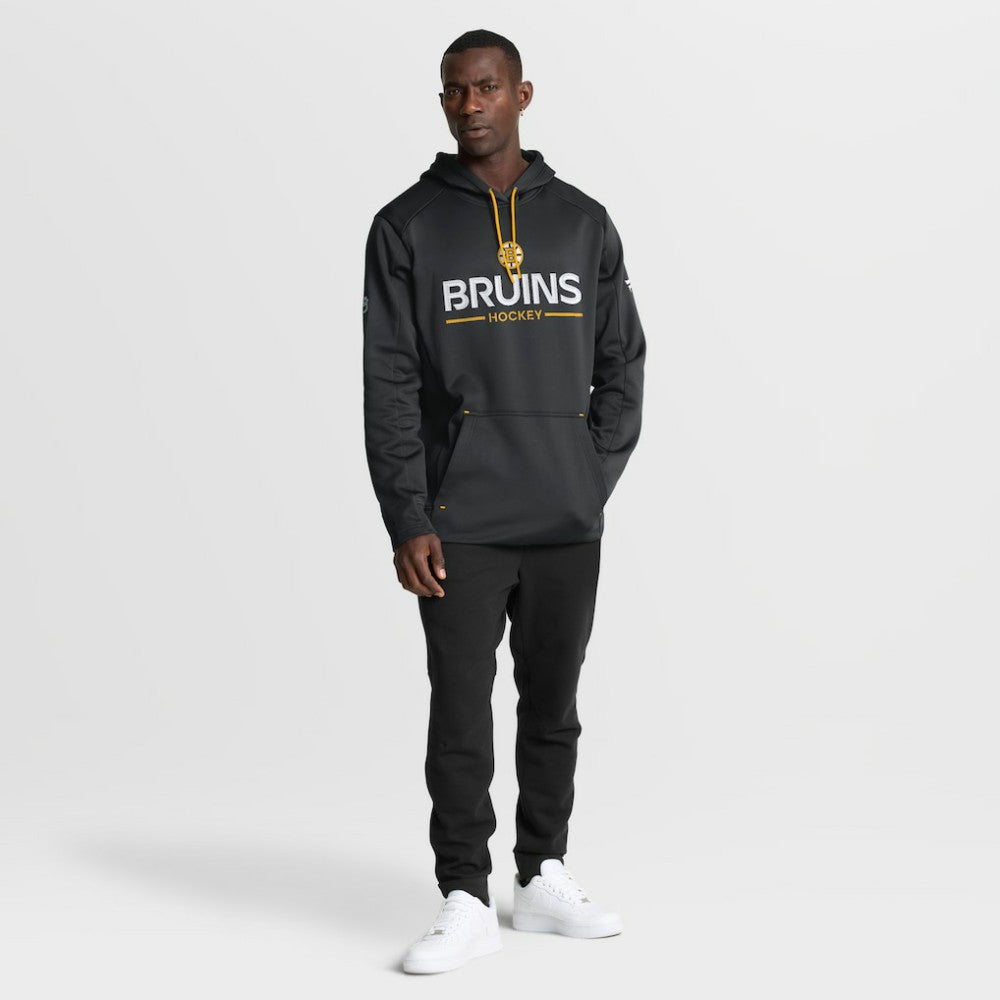 Boston Bruins Fanatics Authentic Pro Rink Hoodie - Black - NHL