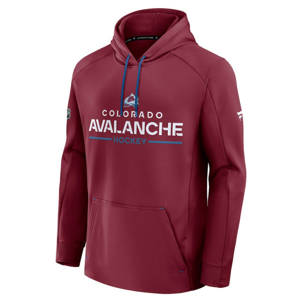 Colorado Avalanche Fanatics Authentic Pro Rink Hoodie - Burgundy - NHL