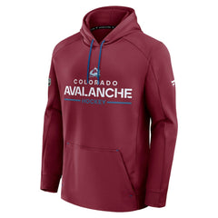 Colorado Avalanche Fanatics Authentic Pro Rink Hoodie - Burgundy - NHL