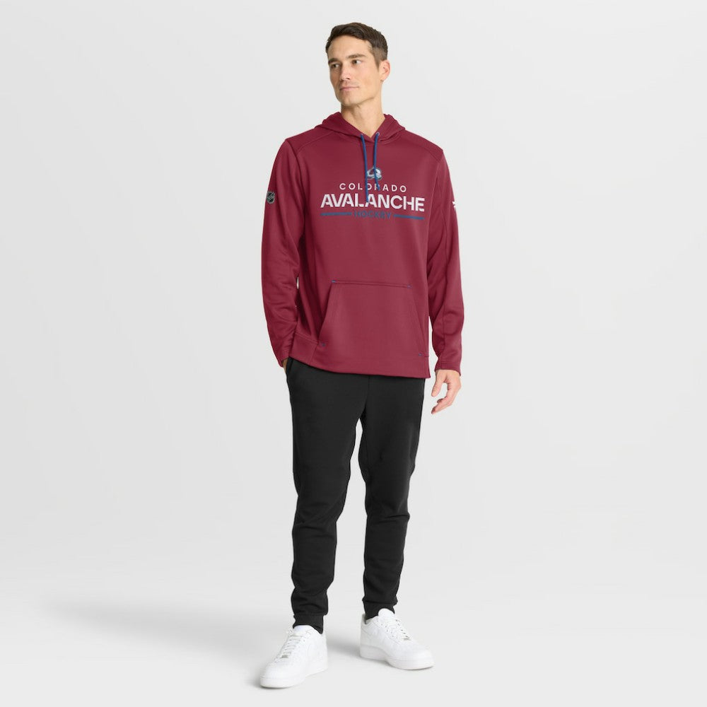 Colorado Avalanche Fanatics Authentic Pro Rink Hoodie - Burgundy - NHL