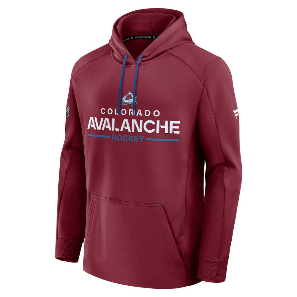 Colorado Avalanche Fanatics Authentic Pro Rink Hoodie - Burgundy - NHL
