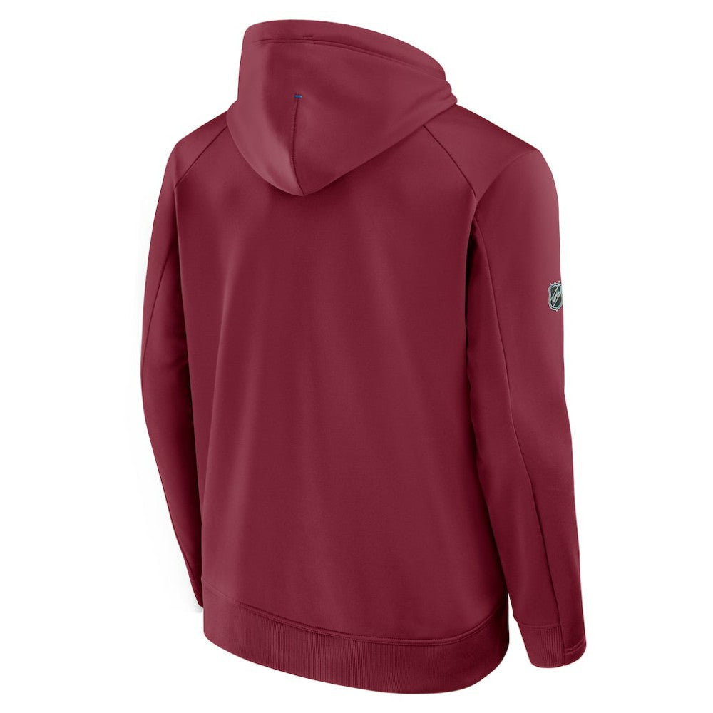Colorado Avalanche Fanatics Authentic Pro Rink Hoodie - Burgundy - NHL