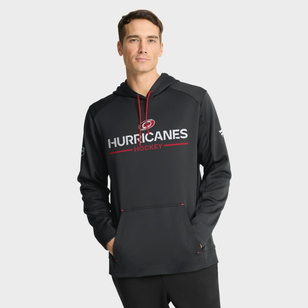 Carolina Hurricanes Fanatics Authentic Pro Rink Hoodie - Black - NHL