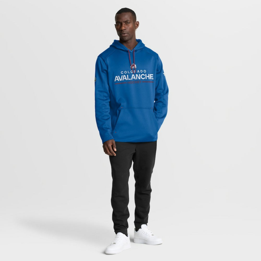 Colorado Avalanche Fanatics Authentic Pro Rink Hoodie - Blue - NHL