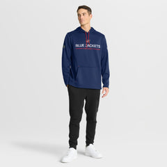 Columbus Blue Jackets Fanatics Authentic Pro Rink Hoodie - Navy - NHL