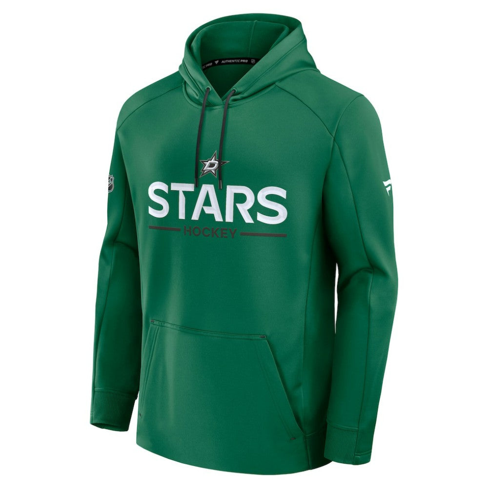 Dallas Stars Fanatics Authentic Pro Rink Hoodie - Kelly Green - NHL