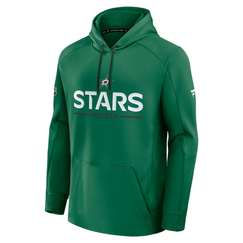 Dallas Stars Fanatics Authentic Pro Rink Hoodie - Kelly Green - NHL