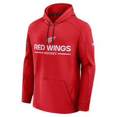 Detroit Red Wings Fanatics Authentic Pro Rink Hoodie - Red - NHL