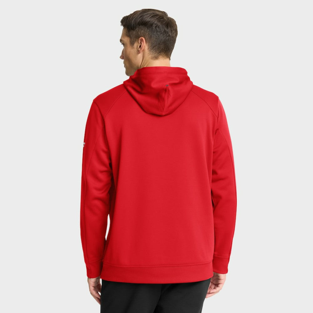 New Jersey Devils Fanatics Authentic Pro Rink Hoodie - Red - NHL