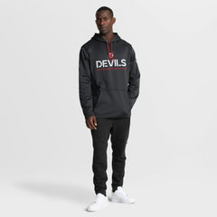 New Jersey Devils Fanatics Authentic Pro Rink Hoodie - Black - NHL