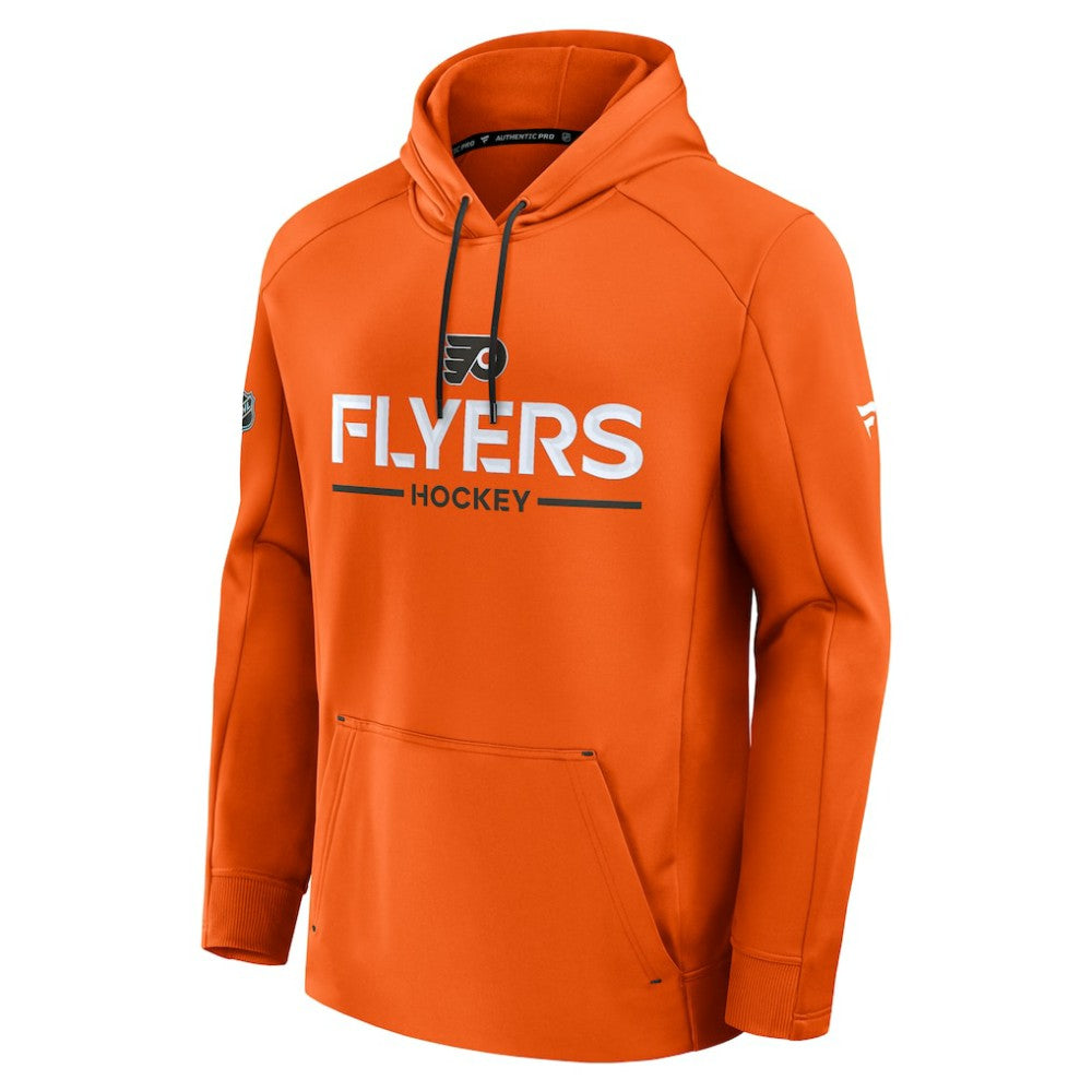 Philadelphia Flyers Fanatics Authentic Pro Rink Hoodie - Orange - NHL