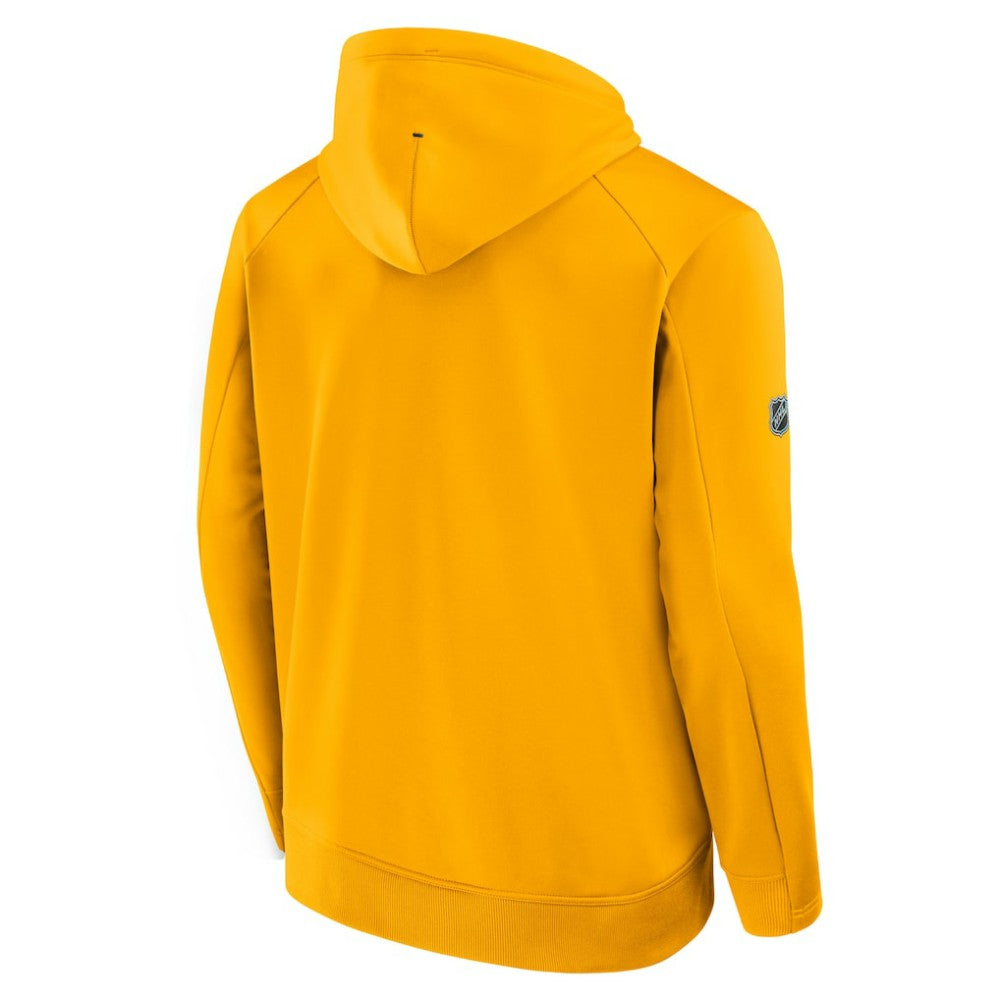 Pittsburgh Penguins Fanatics Authentic Pro Rink Hoodie - Gold - NHL