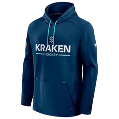 Seattle Kraken Fanatics Authentic Pro Rink Hoodie - Deep Sea Blue - NHL