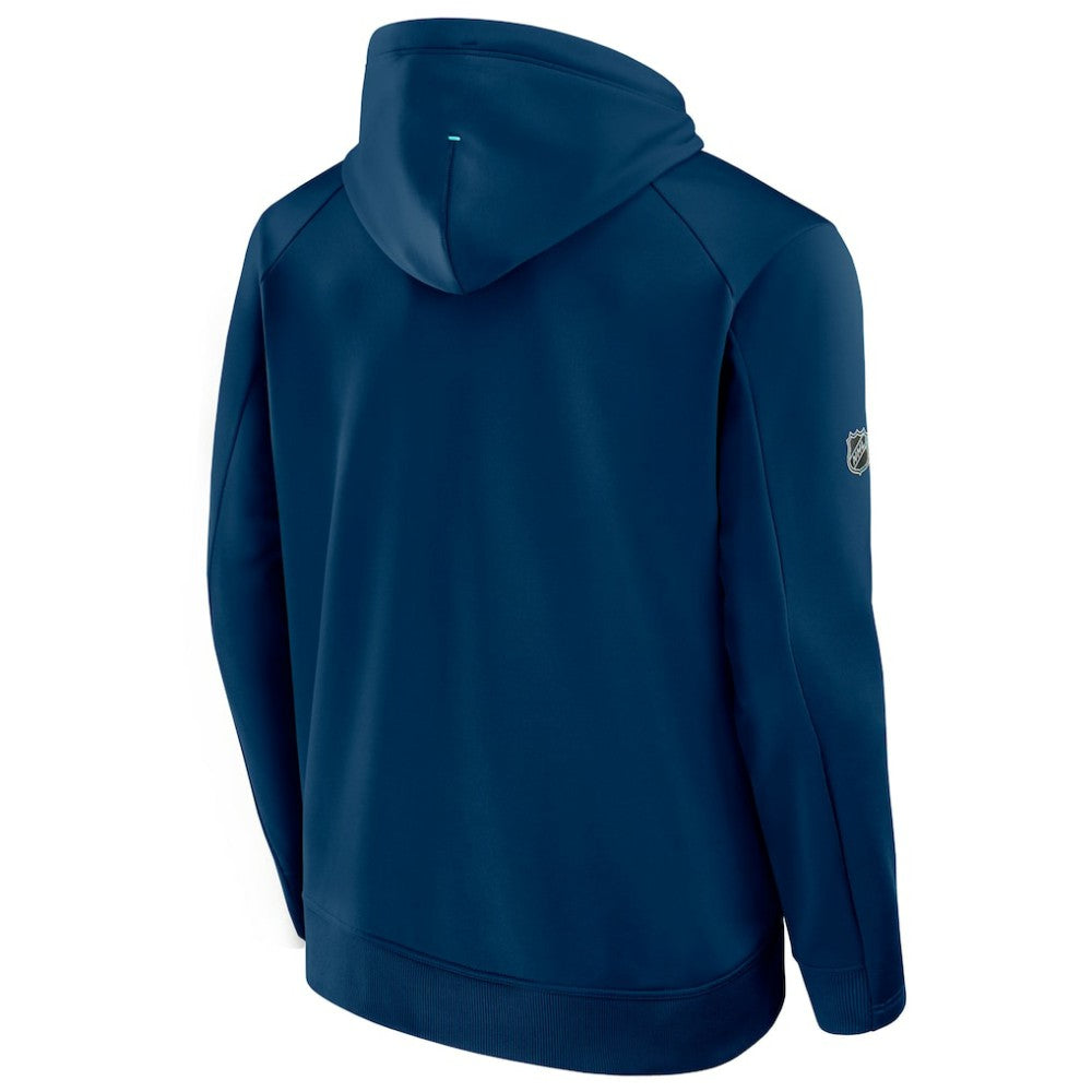 Seattle Kraken Fanatics Authentic Pro Rink Hoodie - Deep Sea Blue - NHL