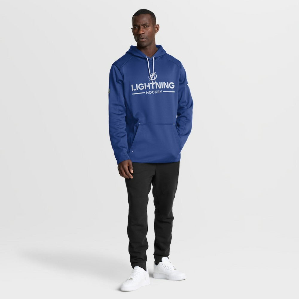 Tampa Bay Lightning Fanatics Authentic Pro Rink Hoodie - Blue - NHL