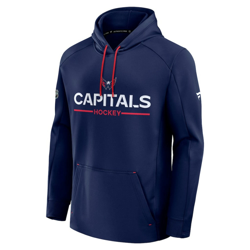 Washington Capitals Fanatics Authentic Pro Rink Hoodie - Navy - NHL