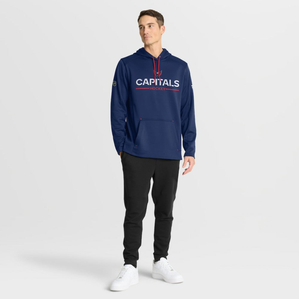 Washington Capitals Fanatics Authentic Pro Rink Hoodie - Navy - NHL