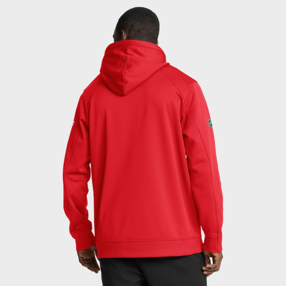 Washington Capitals Fanatics Authentic Pro Rink Hoodie - Red - NHL