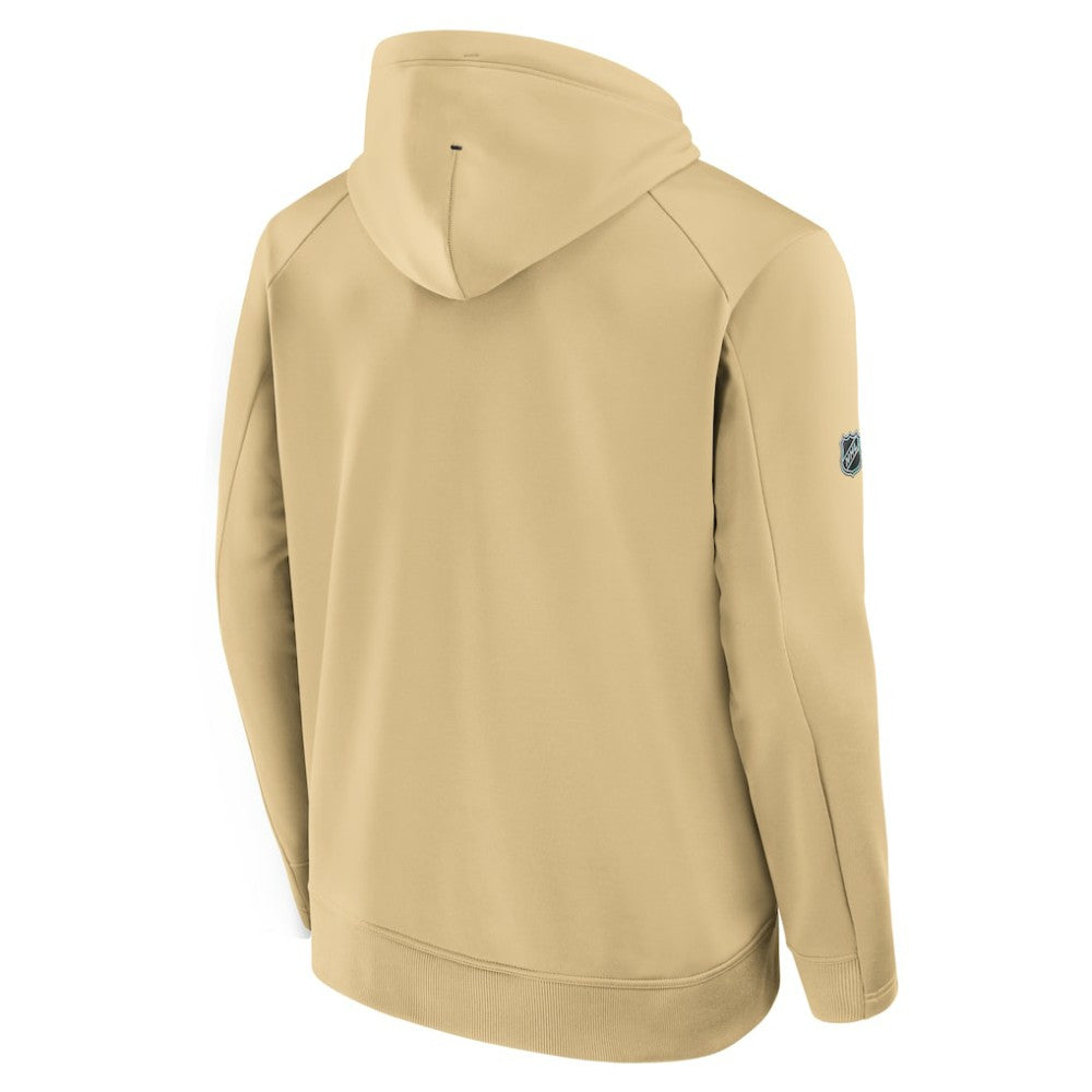 Vegas Golden Knights Fanatics Authentic Pro Rink Hoodie - Gold - NHL