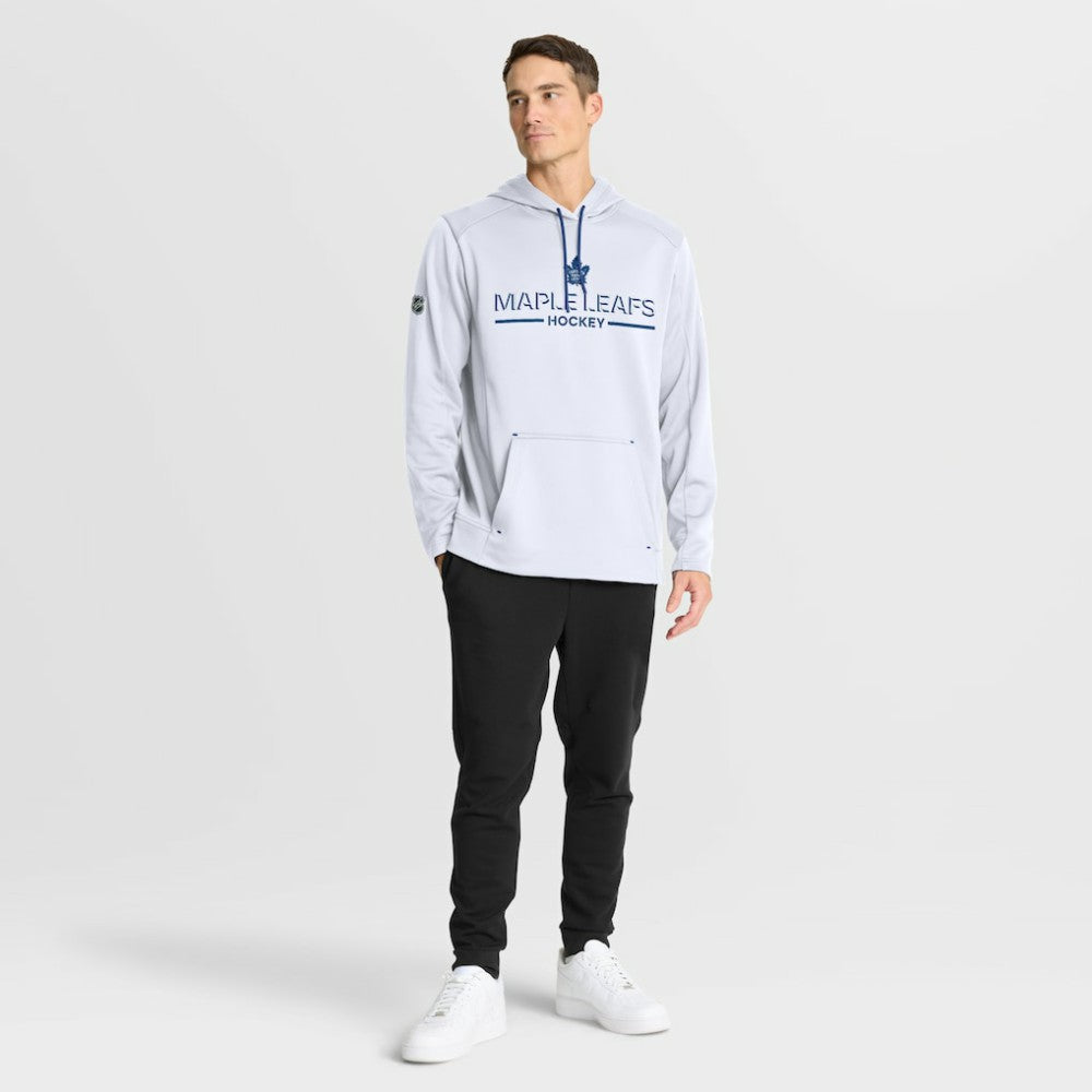 Toronto Maple Leafs Fanatics Authentic Pro Rink Hoodie - White - NHL