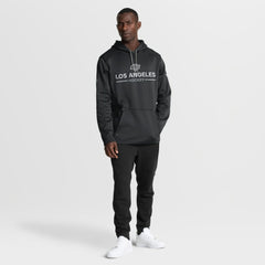 Los Angeles Kings Fanatics Authentic Pro Rink Hoodie - Black - NHL