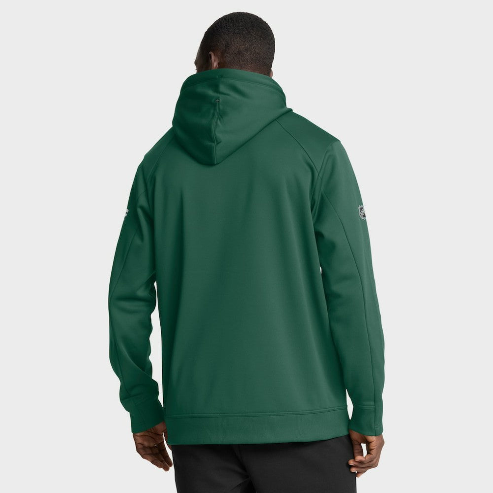 Minnesota Wild Fanatics Authentic Pro Rink Hoodie - Green - NHL