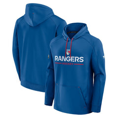 New York Rangers Fanatics Authentic Pro Rink Centennial Hoodie - Blue - NHL