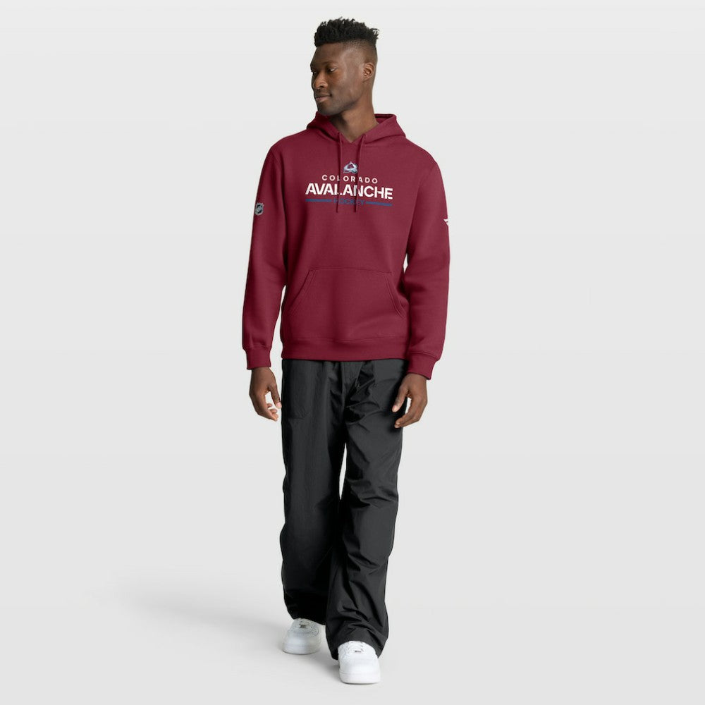 Colorado Avalanche Fanatics Authentic Pro Primary Hoodie - Burgundy - NHL