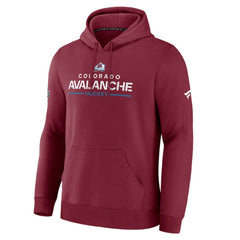 Colorado Avalanche Fanatics Authentic Pro Primary Hoodie - Burgundy - NHL