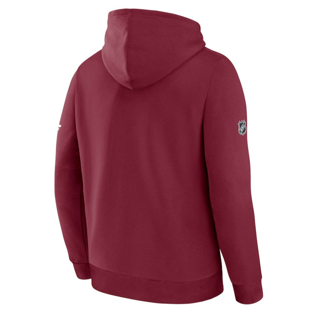 Colorado Avalanche Fanatics Authentic Pro Primary Hoodie - Burgundy - NHL