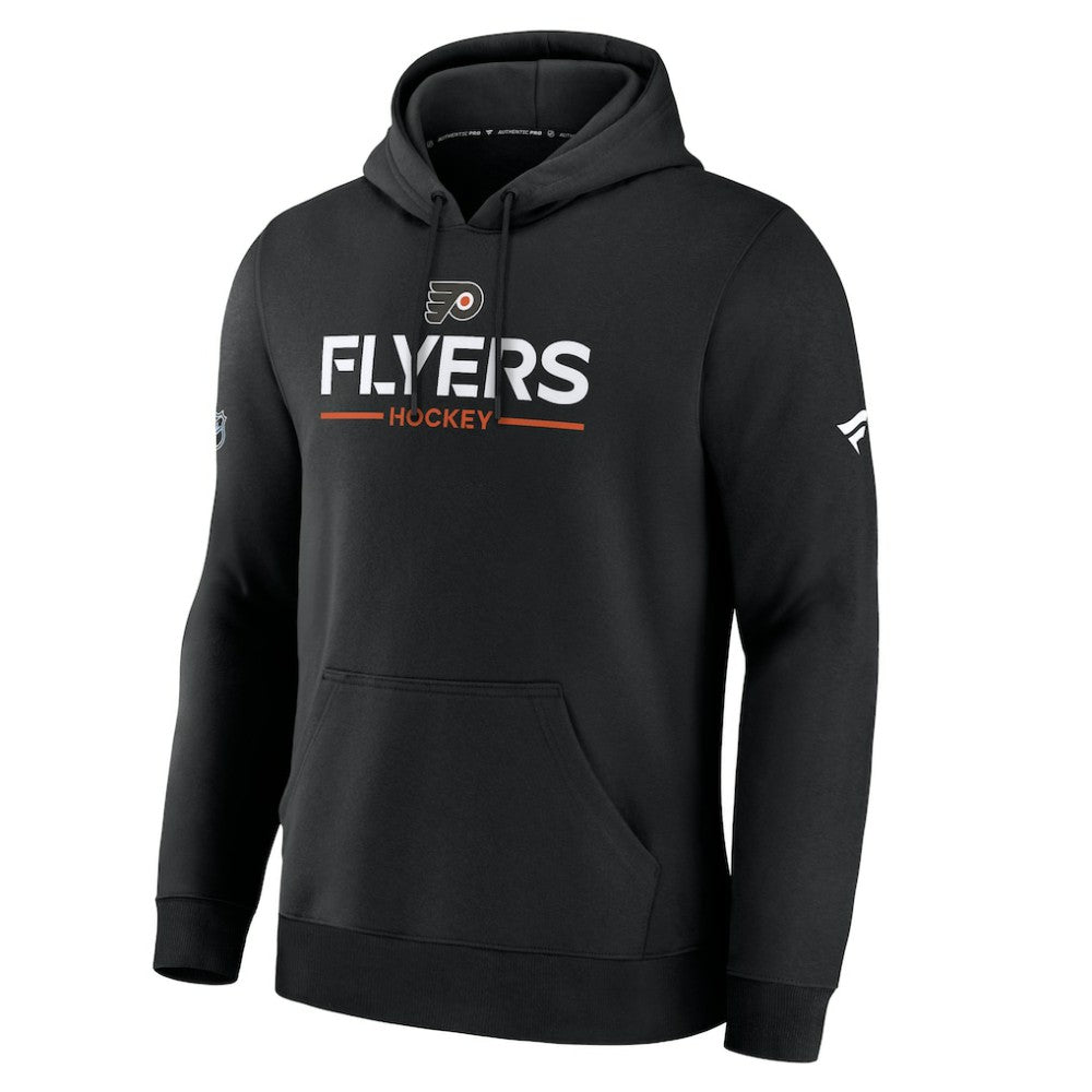 Philadelphia Flyers Fanatics Authentic Pro Primary Hoodie - Black - NHL
