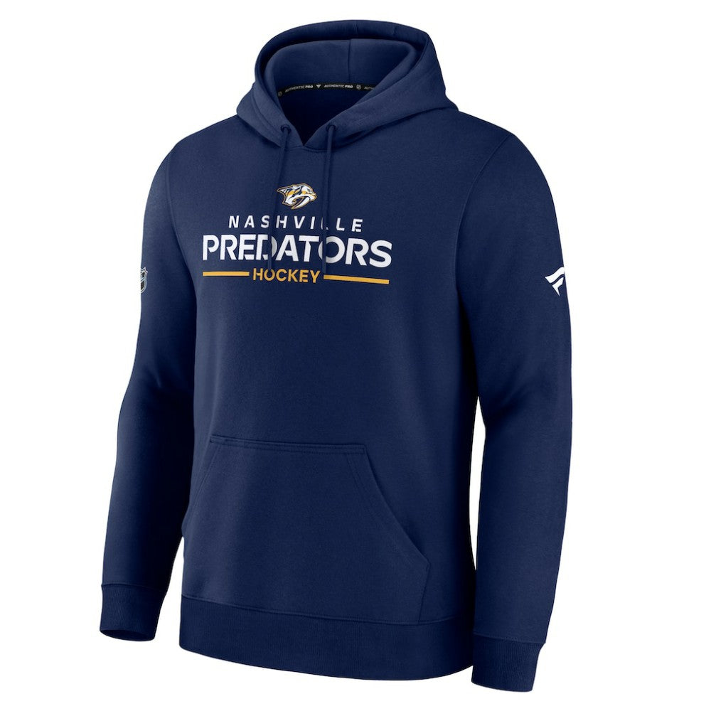Nashville Predators Fanatics Authentic Pro Primary Hoodie - Navy - NHL