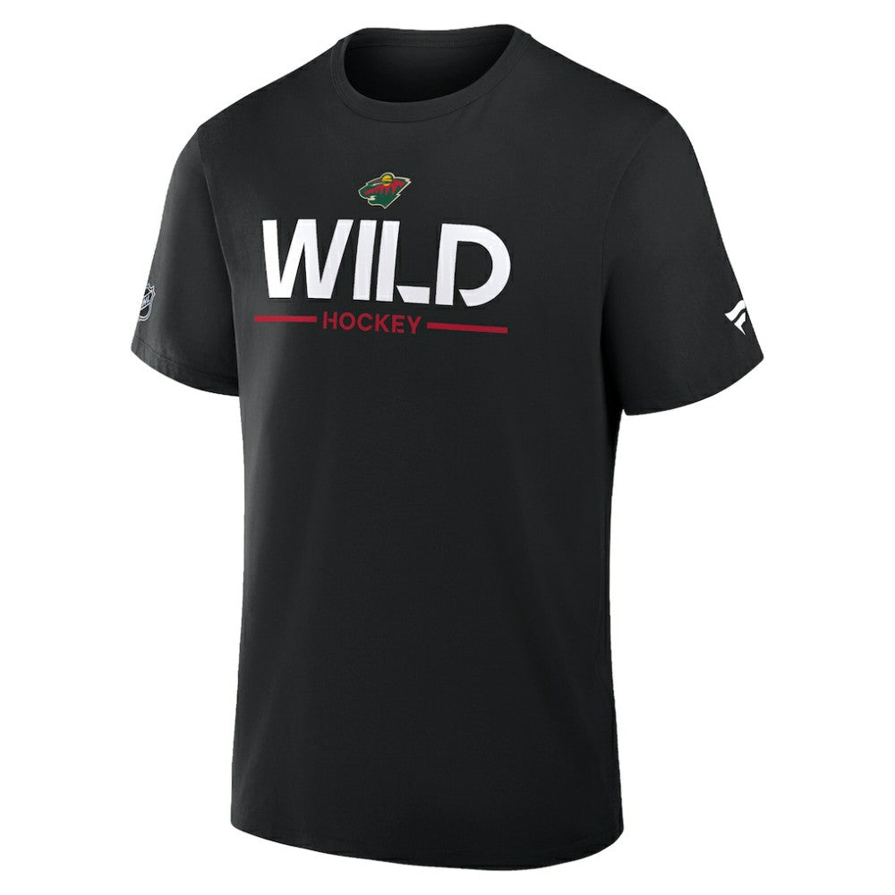 Minnesota Wild Fanatics Authentic Pro Primary T-Shirt - Black - NHL