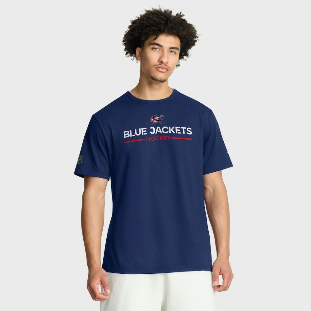 Columbus Blue Jackets Fanatics Authentic Pro Primary T-Shirt - Navy - NHL