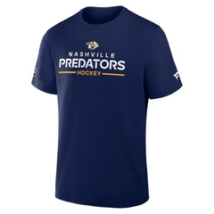 Nashville Predators Fanatics Authentic Pro Primary T-Shirt - Navy - NHL