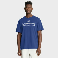 Tampa Bay Lightning Fanatics Authentic Pro Primary T-Shirt - Blue - NHL
