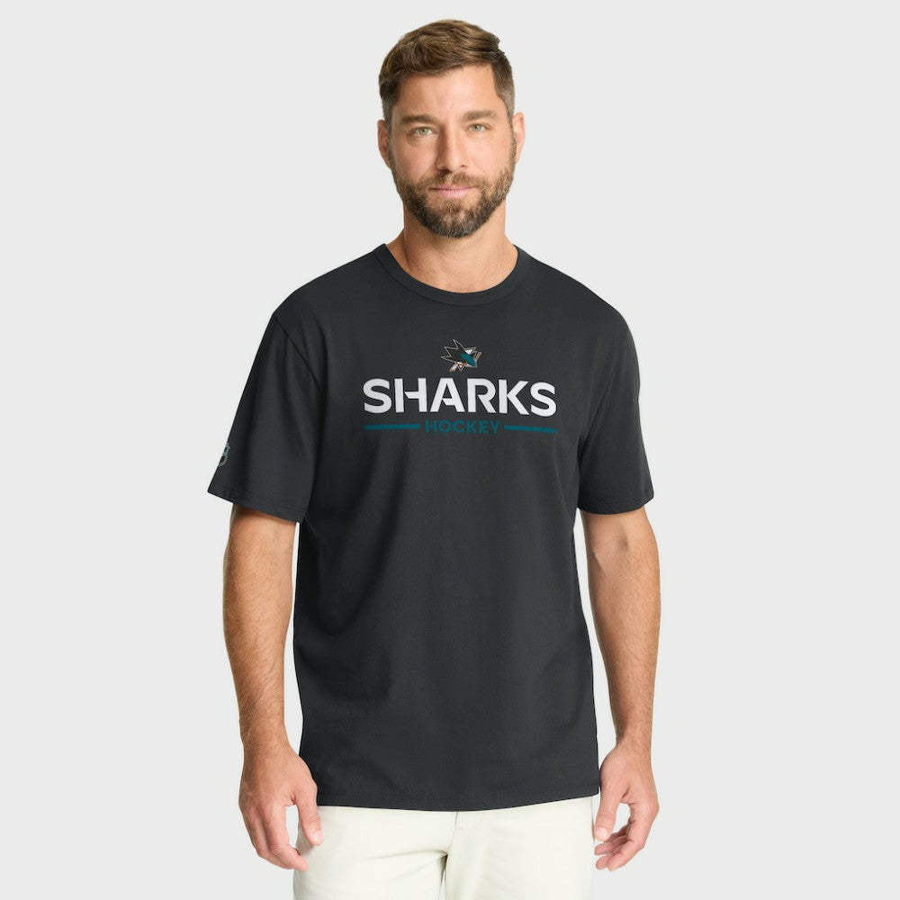 San Jose Sharks Fanatics Authentic Pro Primary T-Shirt - Black - NHL