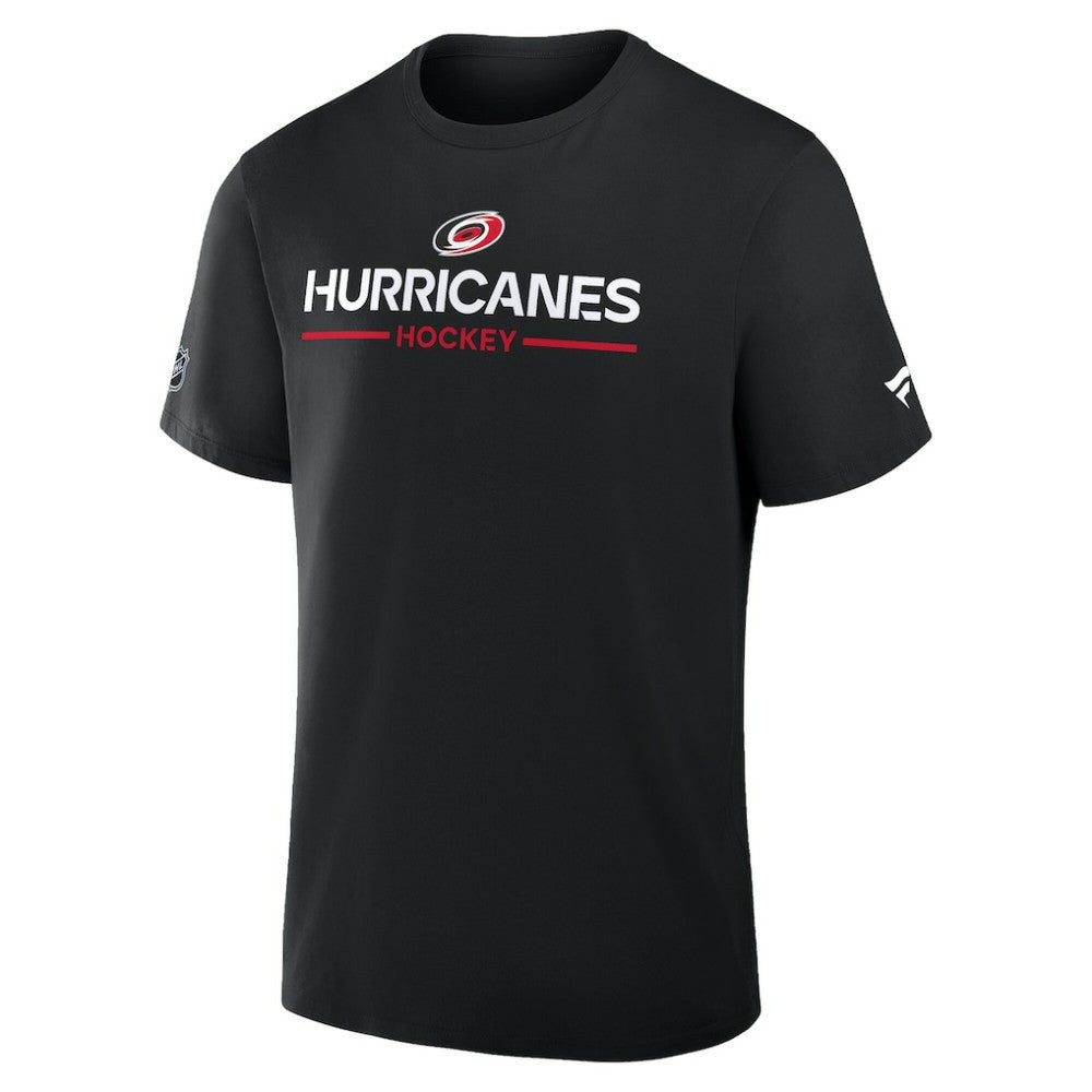 Carolina Hurricanes Fanatics Authentic Pro Primary T-Shirt - Black - NHL