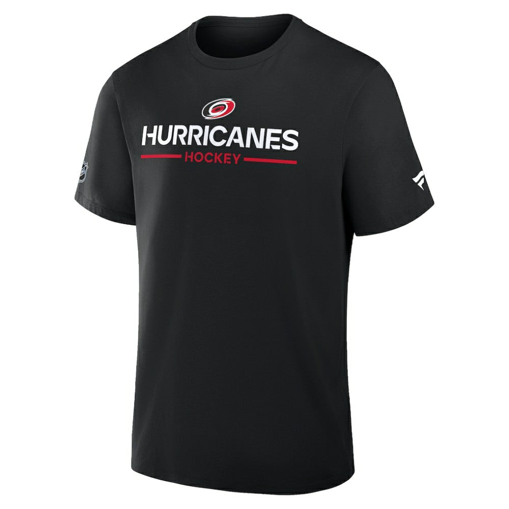 Carolina Hurricanes Fanatics Authentic Pro Primary T-Shirt - Black - NHL