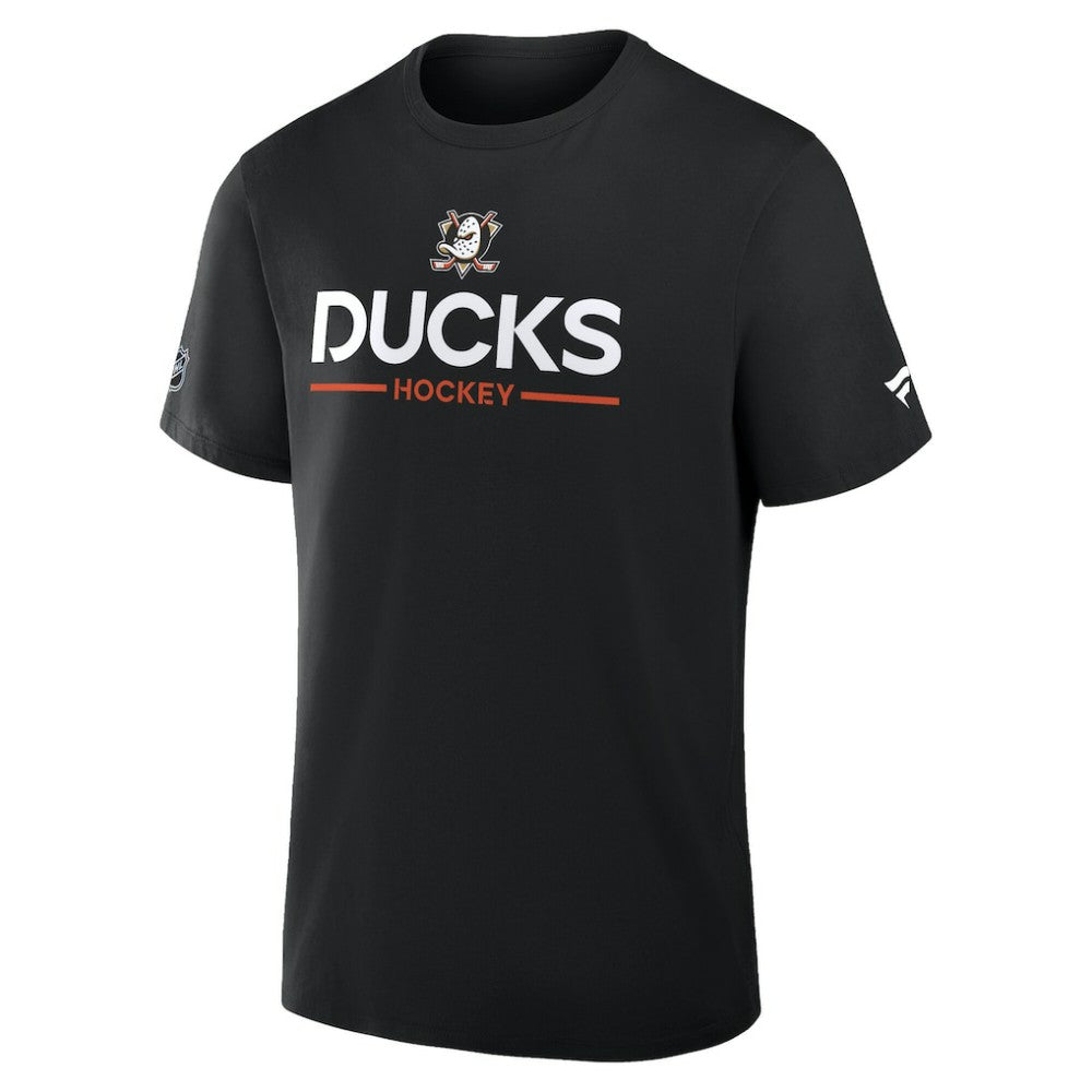 Anaheim Ducks Fanatics Authentic Pro Primary T-Shirt - Black - NHL