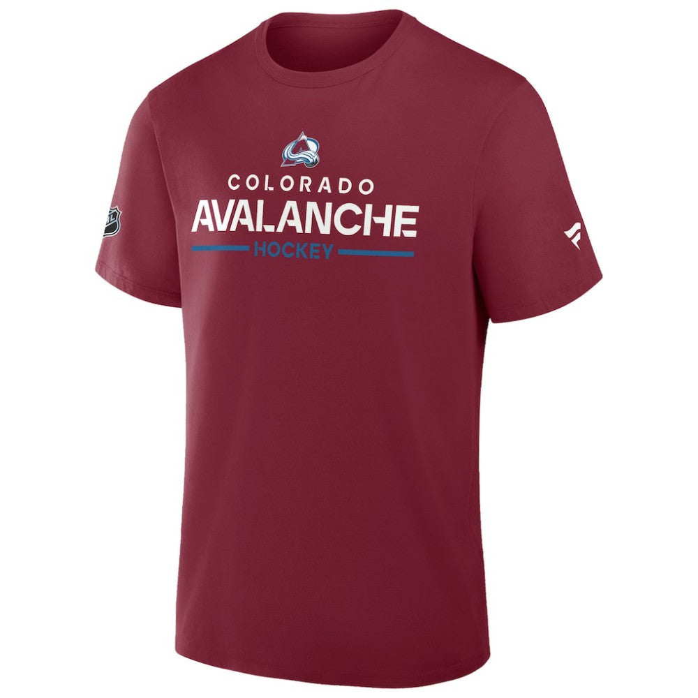 Colorado Avalanche Fanatics Authentic Pro Primary T-Shirt - Burgundy - NHL
