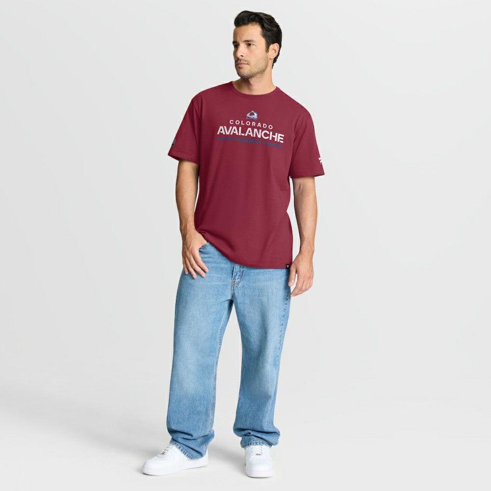 Colorado Avalanche Fanatics Authentic Pro Primary T-Shirt - Burgundy - NHL