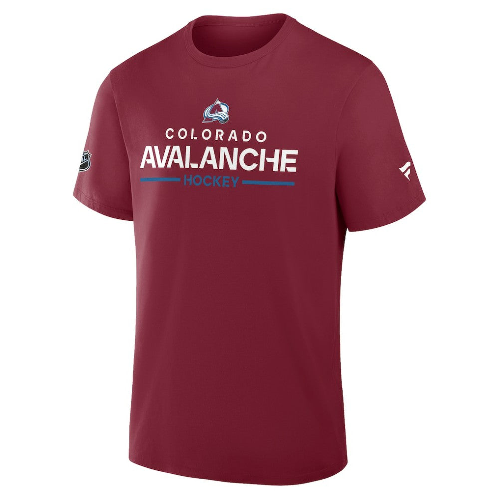 Colorado Avalanche Fanatics Authentic Pro Primary T-Shirt - Burgundy - NHL